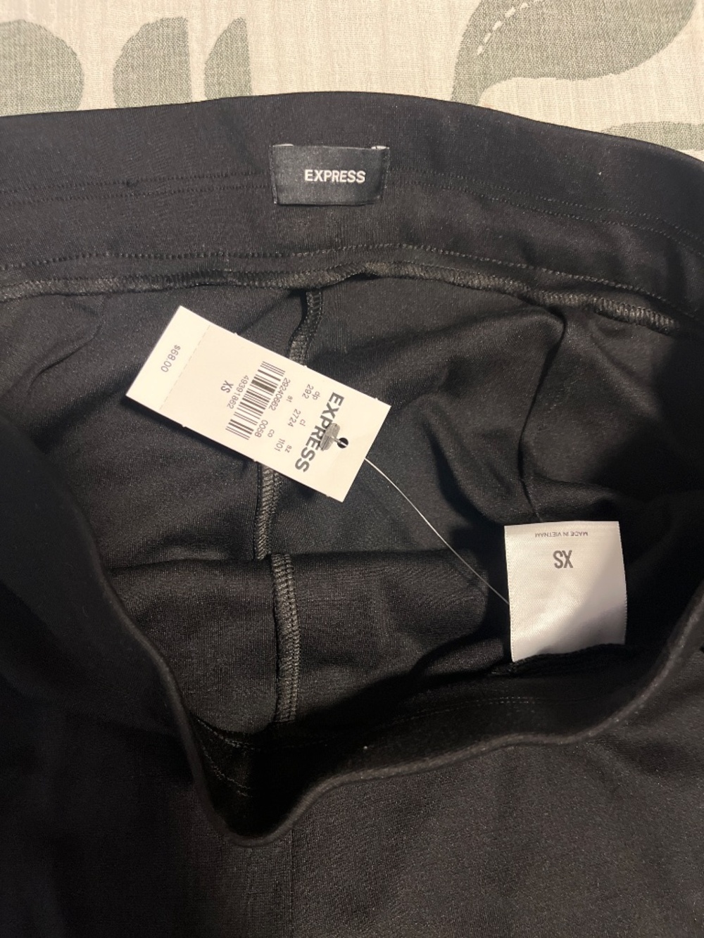 EXPRESS Pull-on Signature Ponte Mid Rise Bootcut Pant - Picture 3 of 6